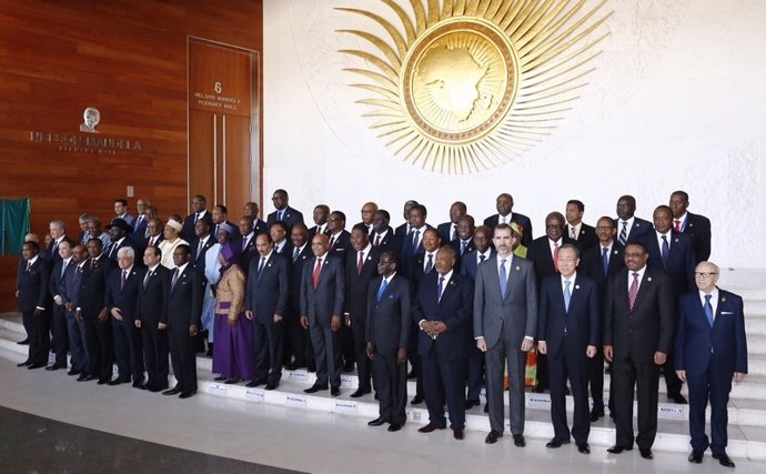 El Rey, en la cumbre de la Unión Africana