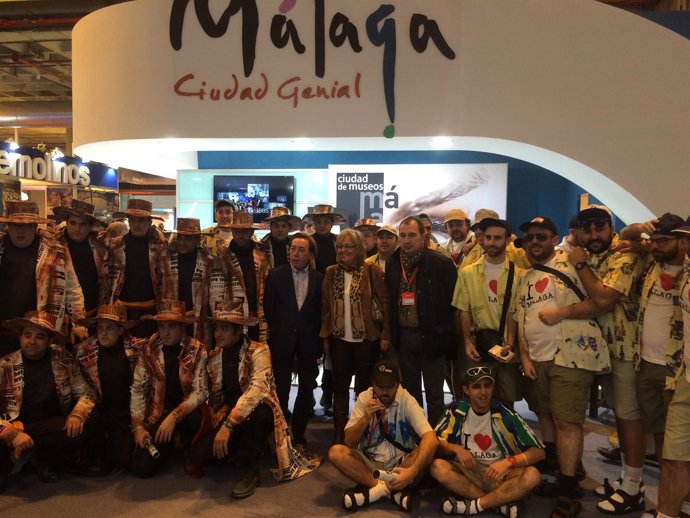 Presentación del Carnaval de Málaga en Fitur 2015 Acejo Porras