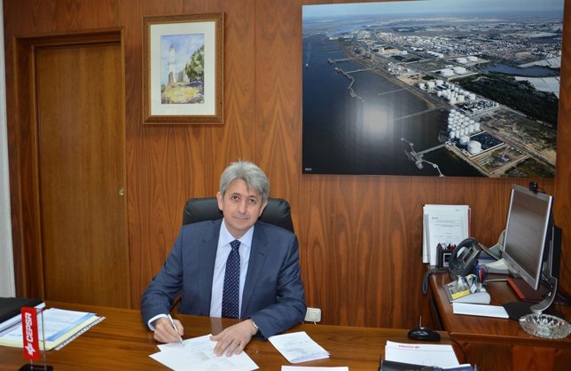 El nuevo director de Cepsa Refinería La Rábida, Juan Antonio Agüera. 