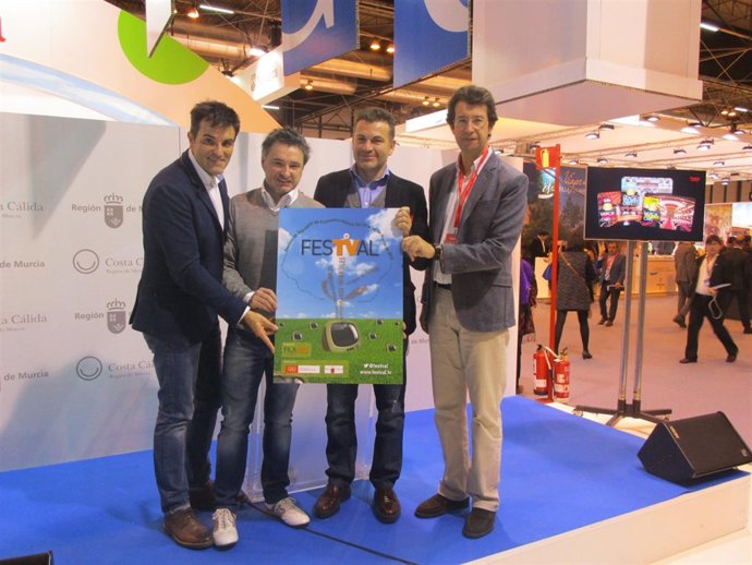 Juan Carlos Ruiz presenta en Fitur la edición de FesTVal en Murcia