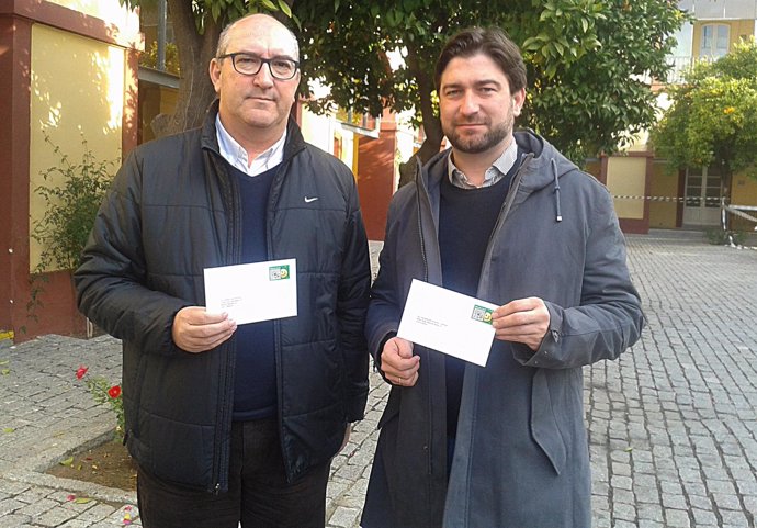 Los andalucistas Manuel Visglerio y Alberto Mercado