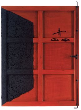 Porta roja, de Antoni Tàpies