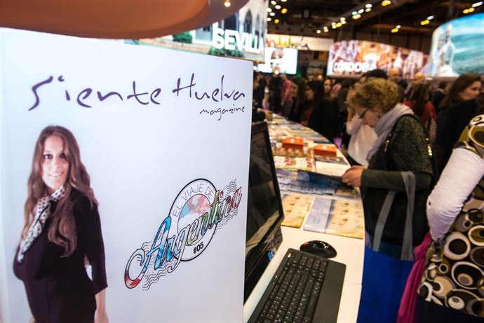 Estand de Huelva en Fitur, en Madrid.