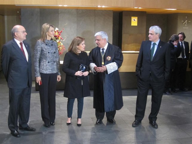 M. Gimeno, L.De Luna, S.Sáenz de Santamaría, O.Rusca y G.Gordó