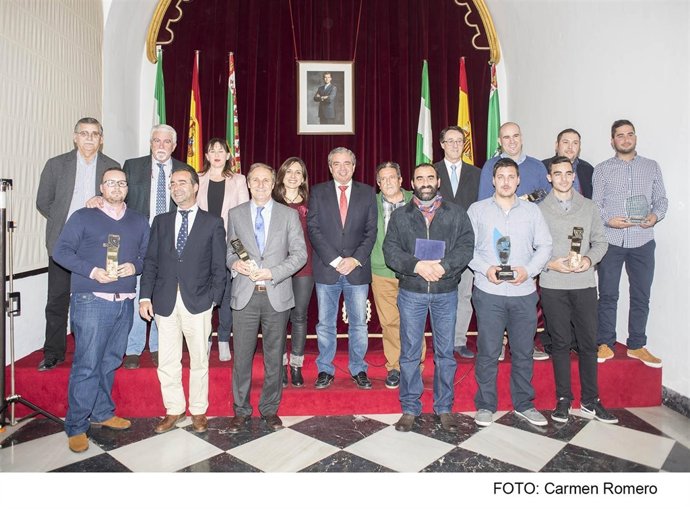 Galardonados en la clausura del Open Provincial de Automovilismo 2014