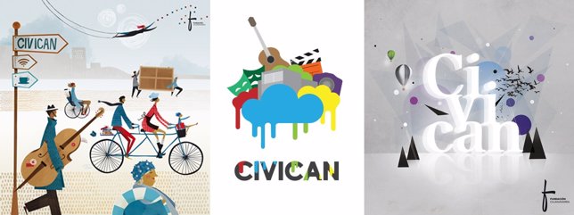 Certamen de diseño gráfico 'Imagina Civican'.