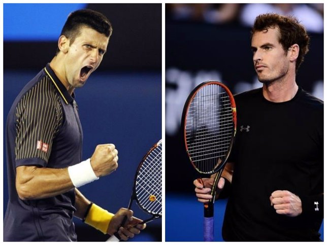 Djokovic y Murray pelean por el Abierto de Australia