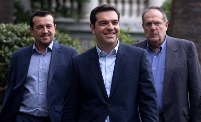 Líder de Syriza y primer ministro de Grecia, Alexis Tsipras
