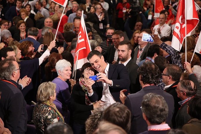 Pedro Sánchez, secretario general del PSOE