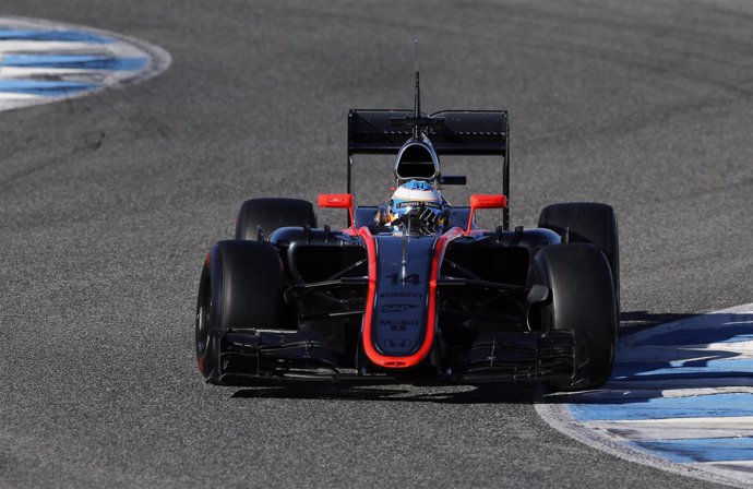 Fernando Alonso en Jerez