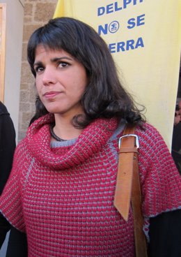 Teresa Rodríguez, eurodiputada de Podemos