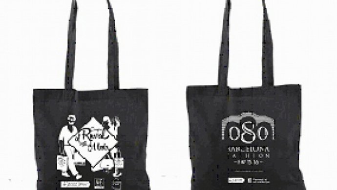Bolsas para promocionar el consumo en el Raval