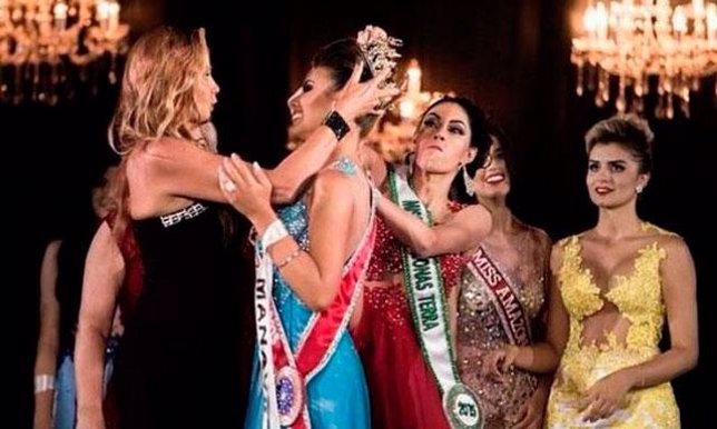 VIDEO: modelo pierde Miss Amazonas y arrebata la corona a 