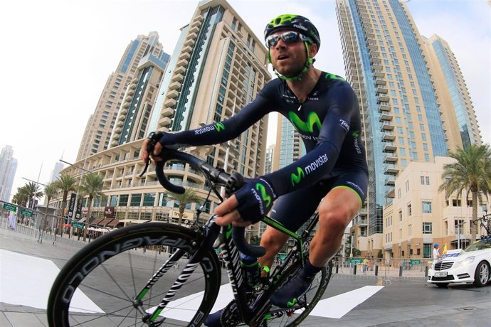 Alejandro Valverde, ciclista del Movistrar