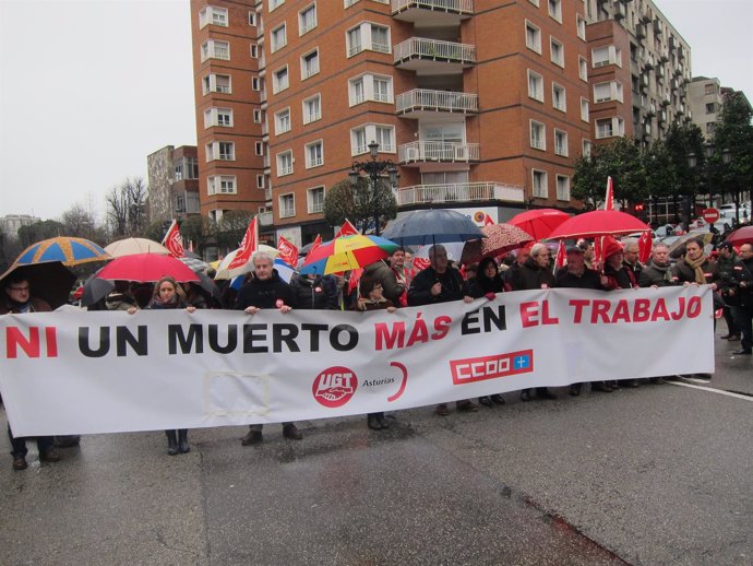 Concentración contra la siniestralidad laboral