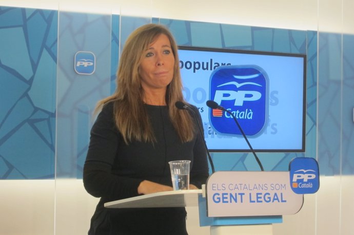 La líder del PP catalán, Alicia Sánchez-Camacho