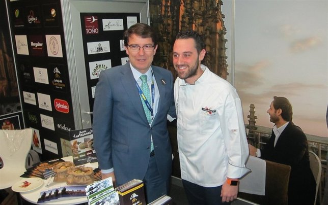 El alcalde junto a Fran Vicente en Madrid Fusión