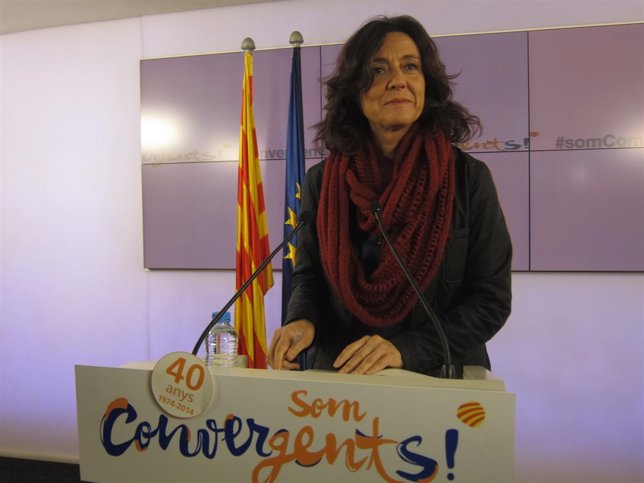 La portavoz de CDC, Mercè Conesa