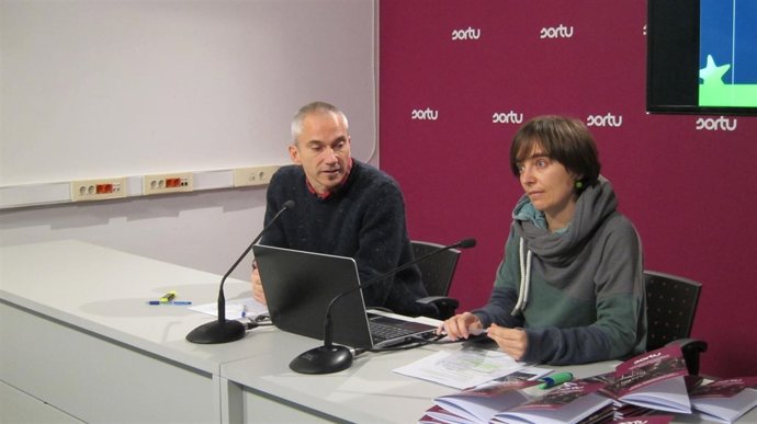 Joseba Permach y Jone Etxeberria