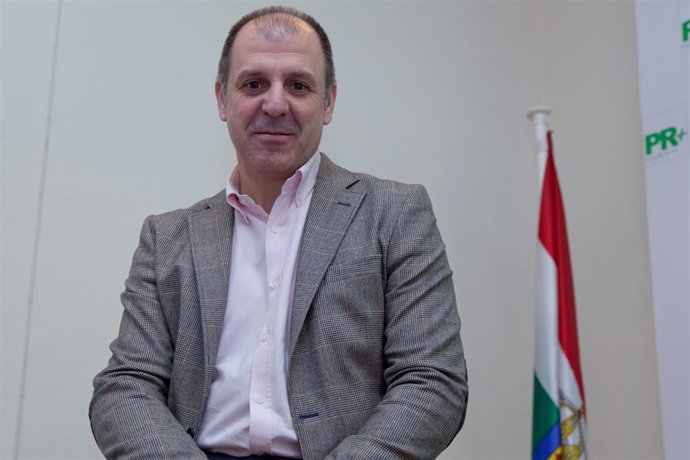 El presidente del PR+, Miguel González de Legarra