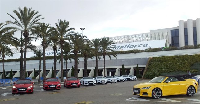 Presentación de Audi en el aeropuerto de Palma 