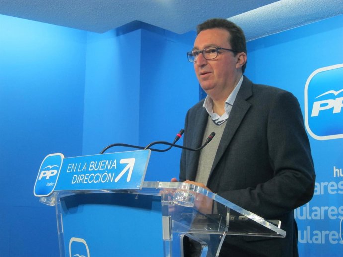 El presidente provincial del PP de Huelva, Manuel Andrés González. 