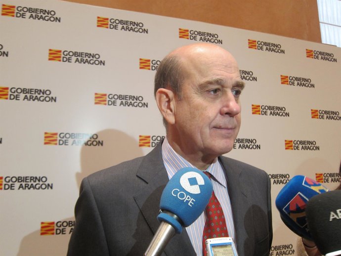 El consejero de Obras Públicas, Rafael Fernández de Alarcón.