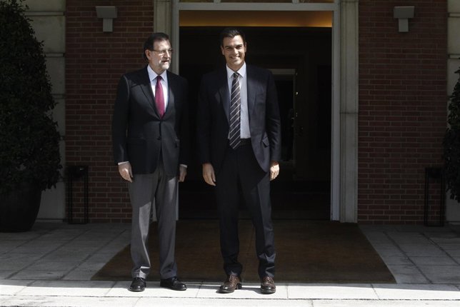 Mariano Rajoy y Pedro Sánchez