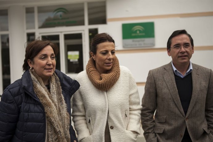 Corredera con la alcaldesa de Ronda, María Paz Fernández