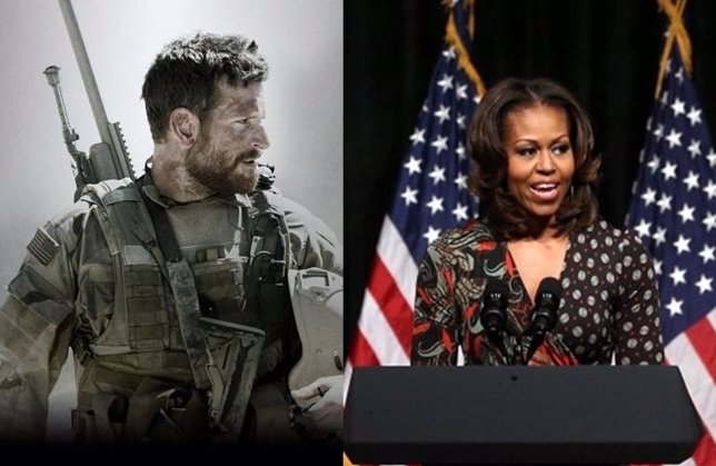 Michelle Obama la última en sumarse a la polémica por 'El Francotirador'