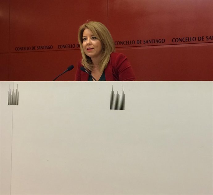 La concejala de Economía del Ayuntamiento de Santiago, Reyes Leis