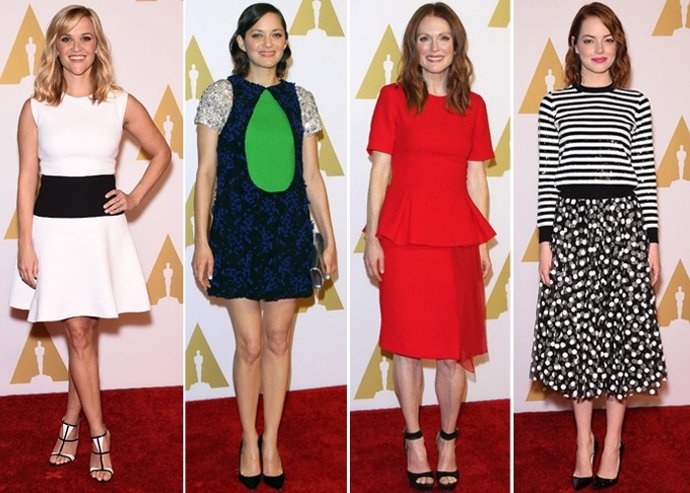 Almuerzo de los nominados a los Oscar 2015, con los nervios a flor de piel