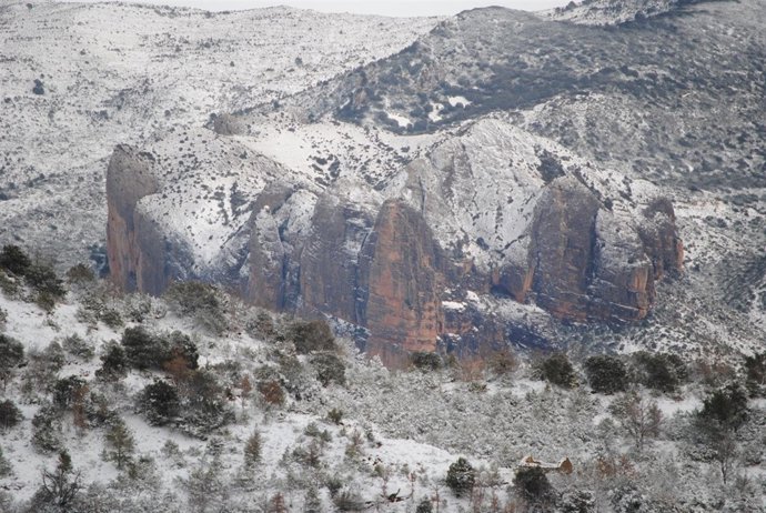 Nieve en La Galliguera