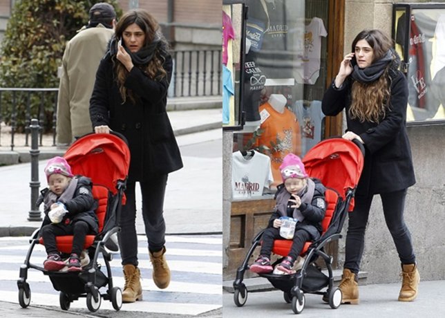 Olivia Molina, espléndida con su hija Vera en la recta final de su embarazo