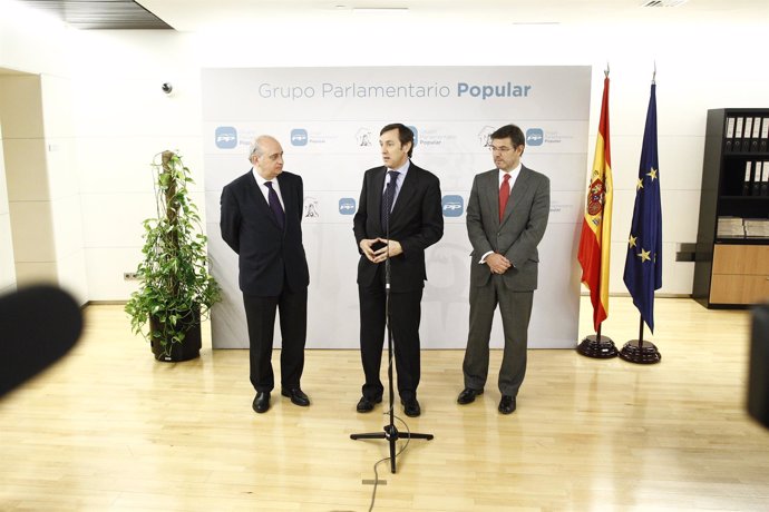 Jorge Fernández Díaz, Rafael Hernando y Catalá