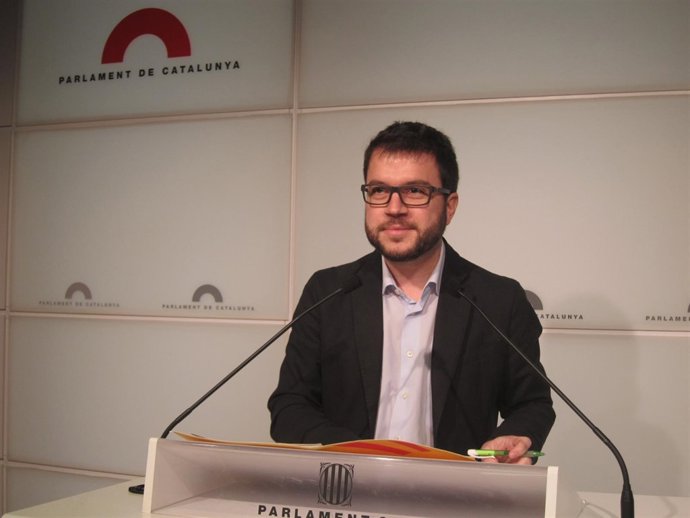 Diputado de ERC en el Parlament Pere Aragonès