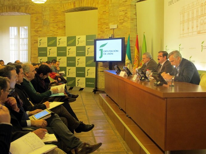 Reunión celebrada en Diputación sobre proyectos de modernización de polígonos