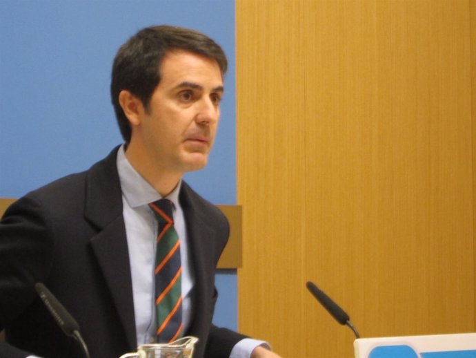 El portavoz adjunto del PP, Pedro Navarro