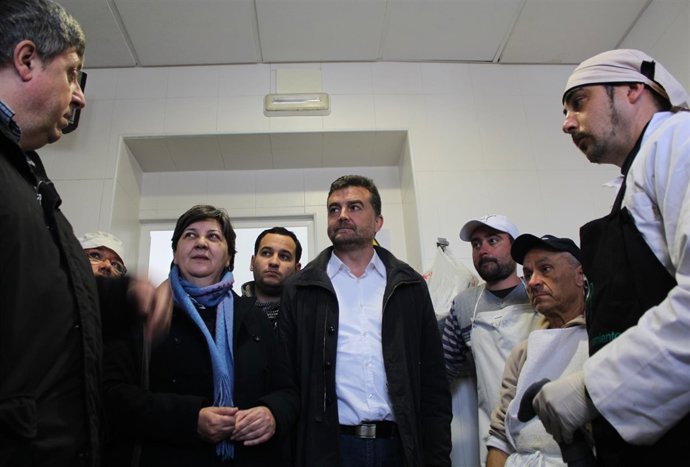 Antonio Maíllo, hoy junto a Josefa Medrano