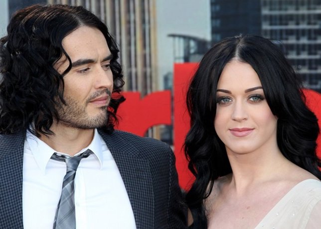 Katy Perry ofendida por un tweet de su exmarido Russell Brand