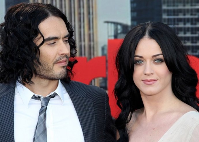 Katy Perry ofendida por un tweet de su exmarido Russell Brand