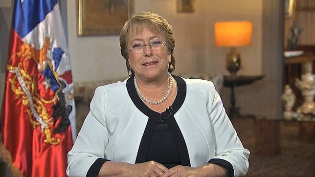 La presidenta de Chile, Michelle Bachelet