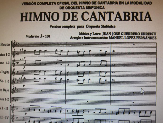 Himno de Cantabria 