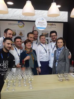 Gamarra en Madrid Fusión con el Cooking Team