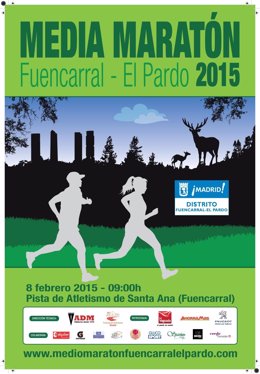 Cartel Media Maratón Fuencarral-El Pardo