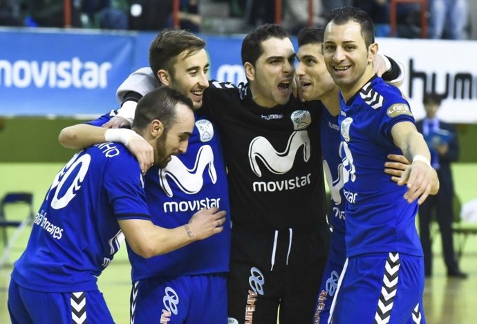 El Inter Movistar celebra su pase a la final de Copa del Rey