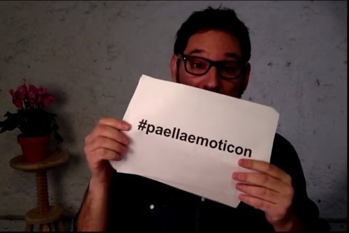 Campaña por el emoticono de la paella