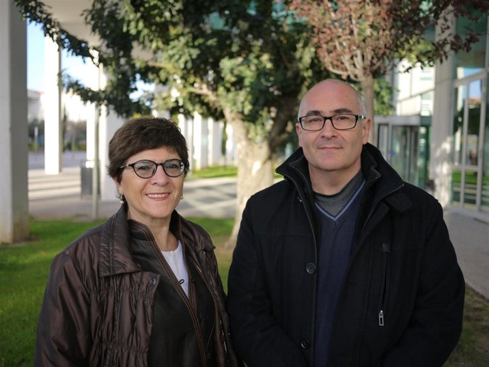 Los profesores Díaz y Simó