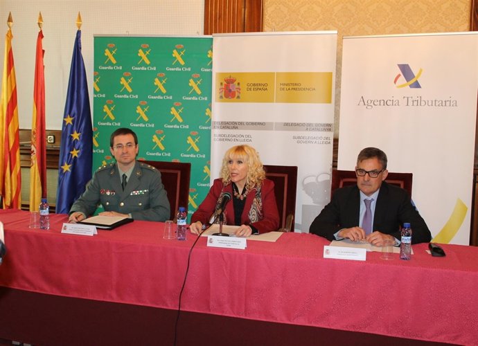 Guardia Civil y Agencia Tributaria de Lleida detienen a 65 contrabandistas
