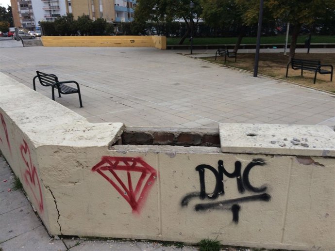 Estado del parque del Turruñuelo.